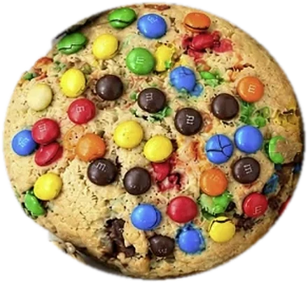 Nutella M&M cookie